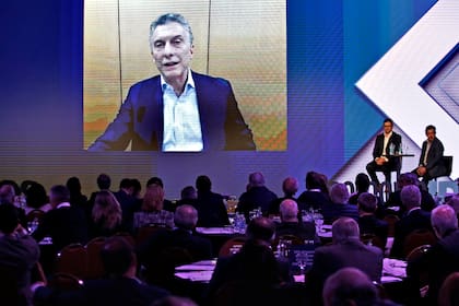 Mauricio Macri al cierre del Coloquio de IDEA