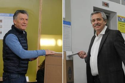 Mauricio Macri Alberto Fernández