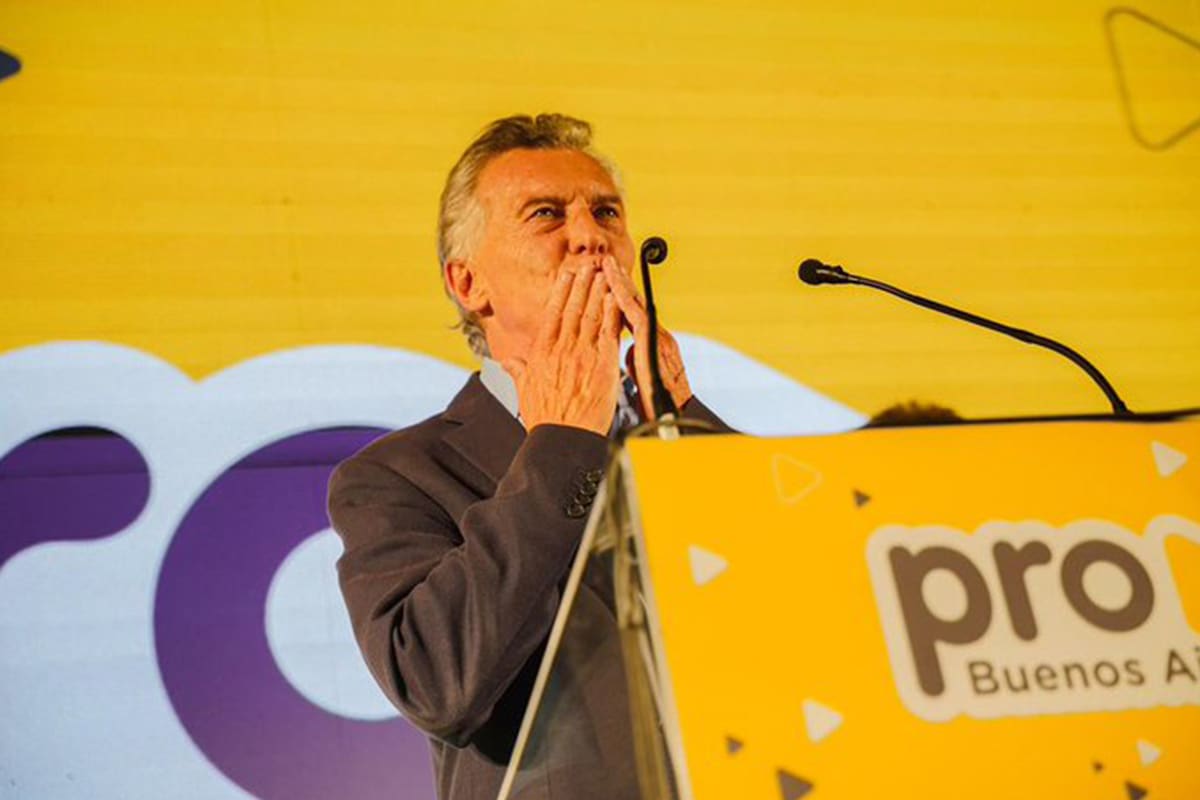 Mauricio Macri cerró un acto de Pro bonaerense en Olivos tras el "manifiesto" con críticas a LLA