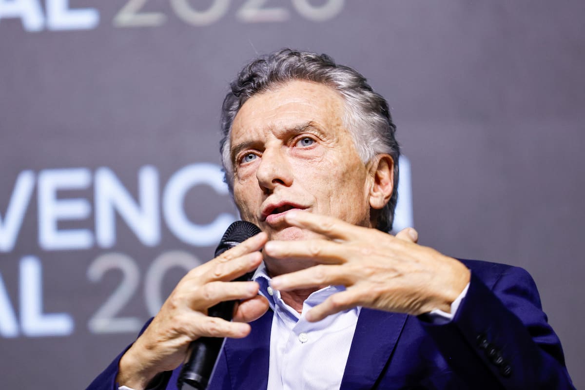 Mauricio Macri cierra la Conversación Anual de CAMARCO junto al ex presidente colombiano Iván Duque.