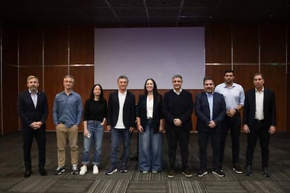 Mauricio Macri, con a la Mesa Ejecutiva de Pro