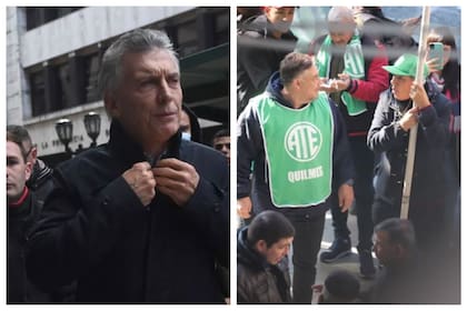 Mauricio Macri cuestionó una protesta sindical en la municipalidad de Lanús.