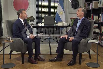 Mauricio Macri dio una entrevista a La Cornisa