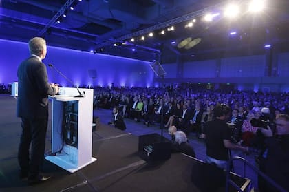 Mauricio Macri saludó a LA NACION por sus 150 años