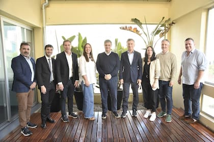 Mauricio Macri, durante la última cumbre de la mesa ejecutiva de Pro