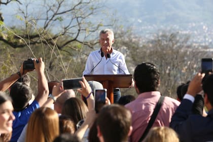 Mauricio Macri, durante una visita reciente a Jujuy