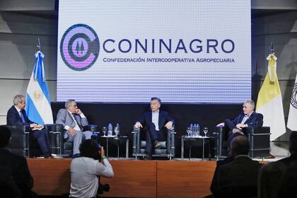 El presidente Macri asistió a la jornada de Coninagro