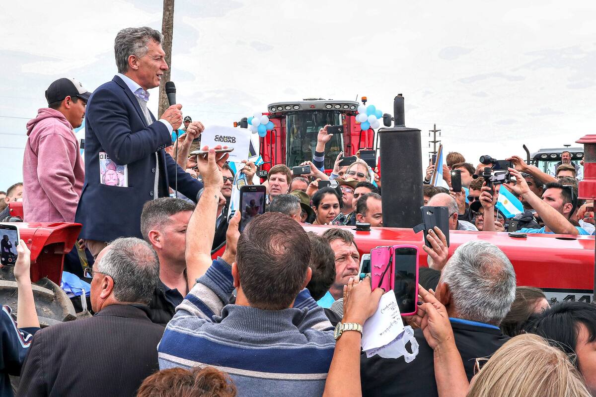 Mauricio Macri en Chaco