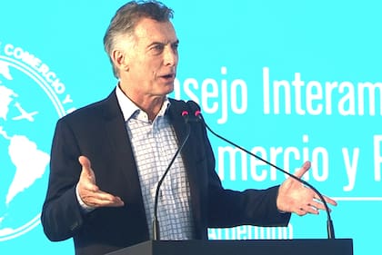 Mauricio Macri dijo: "Soy amante de la competencia. Tenemos que poder superar esta situación"