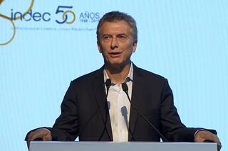 Macri, en el Indec: "La cifra de pobreza empezó a bajar y eso nos alienta"