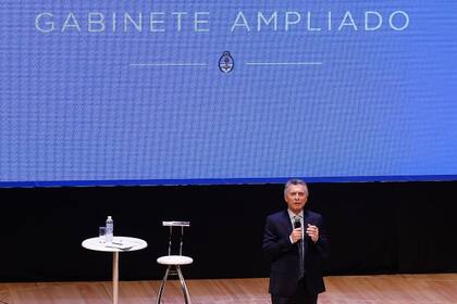 Mauricio Macri en el CCK