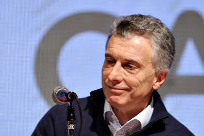 Mauricio Macri en el bunker