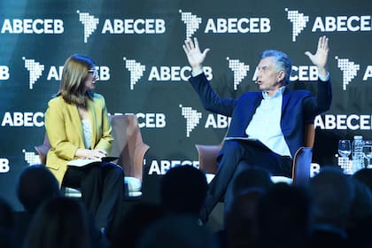 Mauricio Macri en el Foro Abeceb