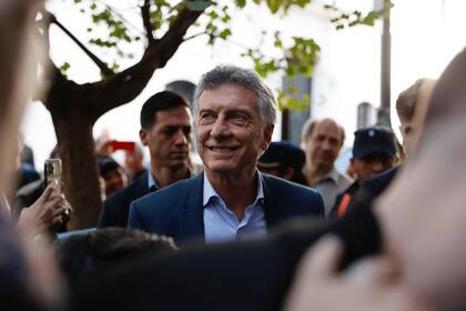 Mauricio Macri en la Bolsa de Comercio de Córdoba