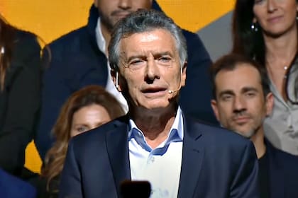 Mauricio Macri en la convención de Pro
