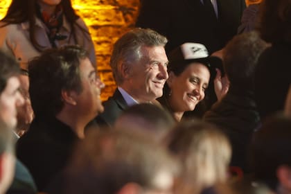 Mauricio Macri en la convención de Pro este jueves en la Boca