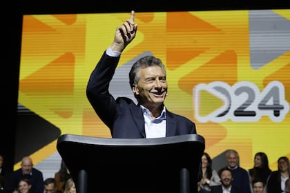 Mauricio Macri en la convención del Pro