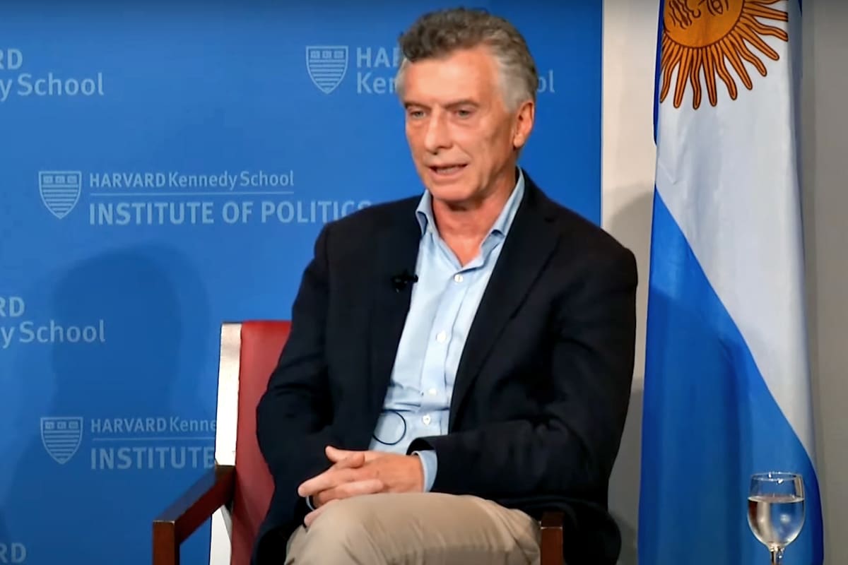 Mauricio Macri en la Kennedy School de Harvard