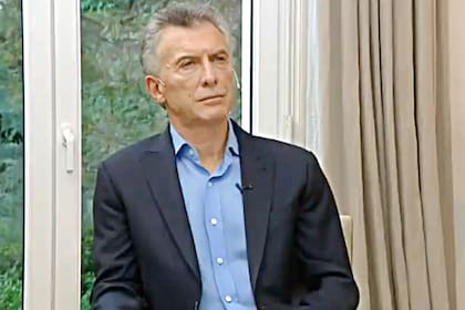 Mauricio Macri, en la primera entrevista televisiva en la Argentina desde que dejó el poder