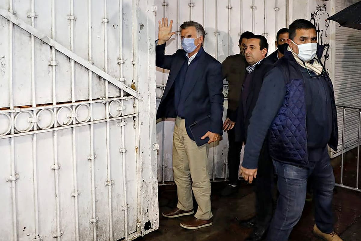 Mauricio Macri, en la última reunión de Juntos por el Cambio