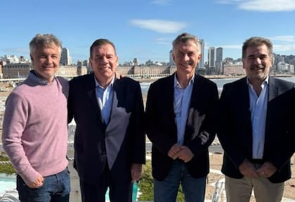 Mauricio Macri en Mar del Plata.