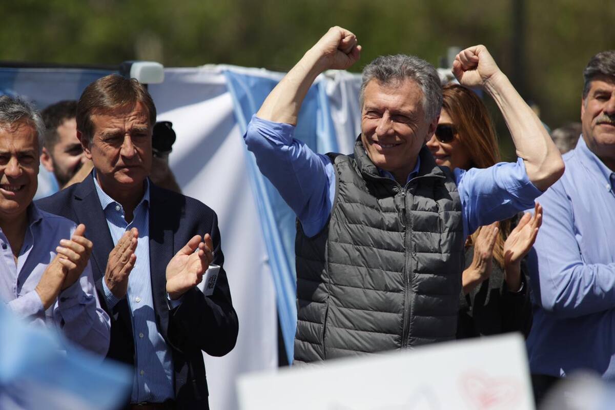Mauricio Macri en Mendoza este mediodía