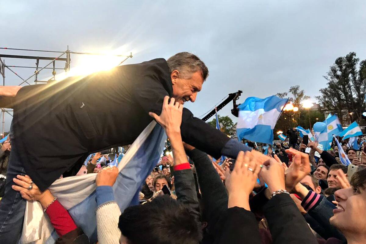 Mauricio Macri en Villa Carlos Paz