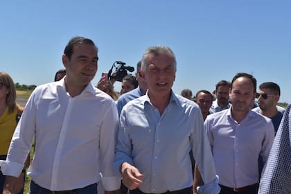Mauricio Macri estuvo de recorrida por Corrientes junto con el gobernador Gustavo Valdés