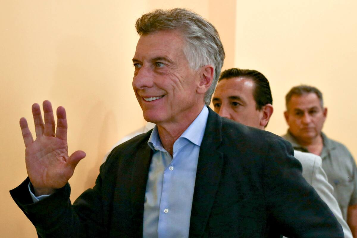 Mauricio Macri, expresidente y titular de Pro