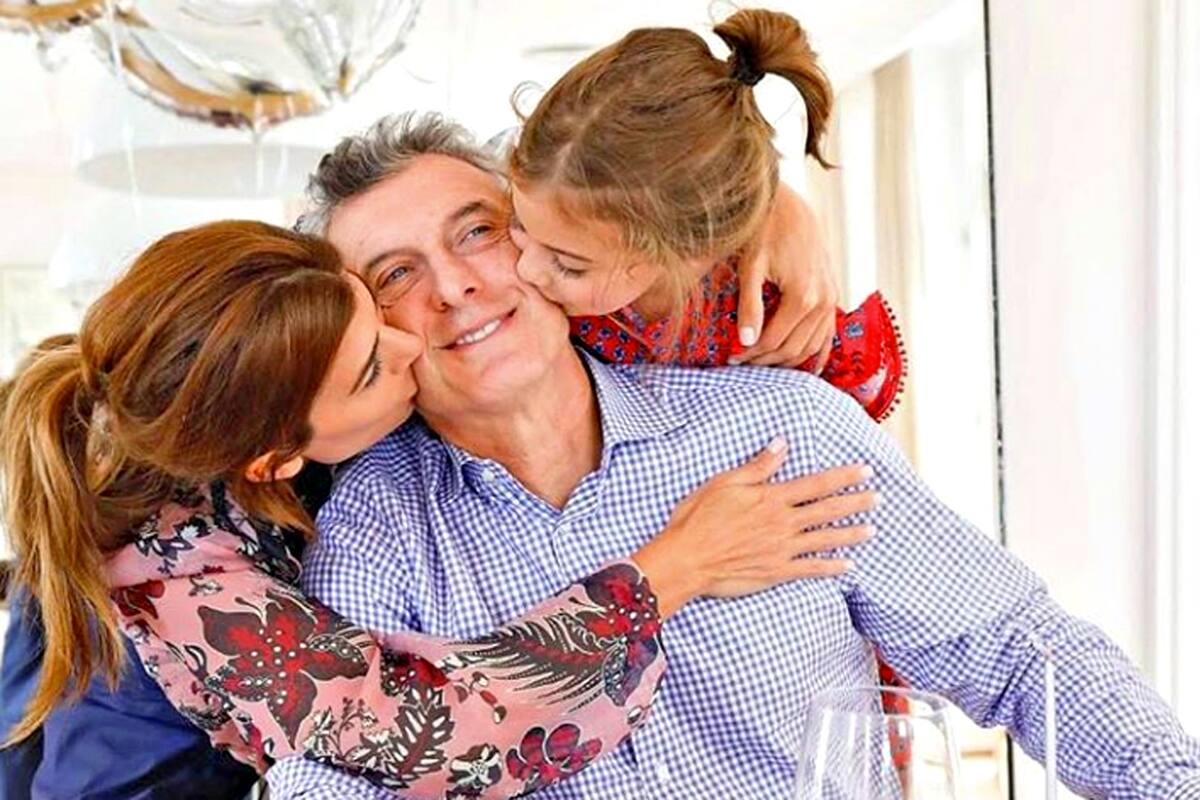 Mauricio Macri festeja su cumpleaños junto a su esposa y su hija