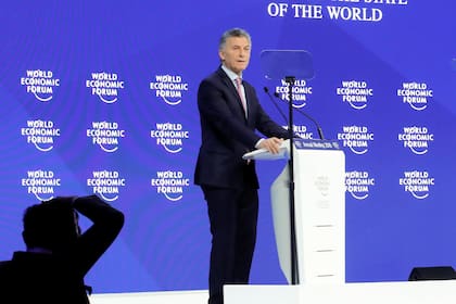 El Presidente expuso esta mañana en la sesión plenaria del encuentro anual del Foro Económico Mundial, en Davos, Suiza