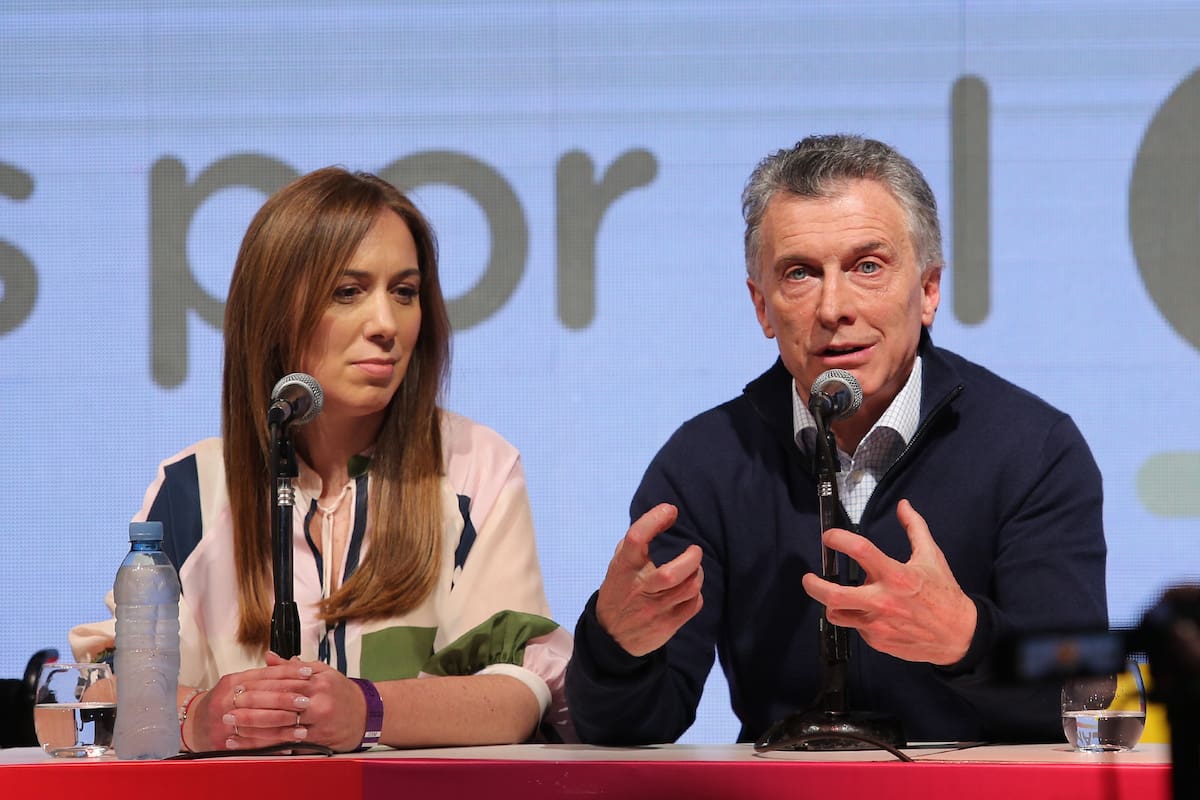 Mauricio Macri habló en el bunker de Juntos por el Cambio