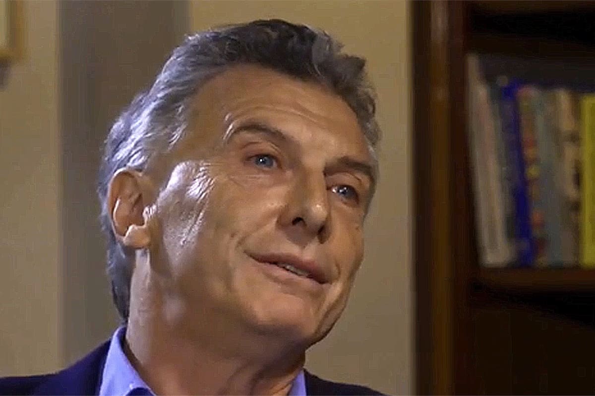 Mauricio Macri: "Hoy el peronismo es el partido de los que no trabajan"