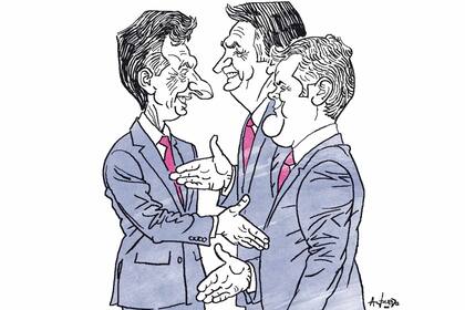 Mauricio Macri, Jair Bolsonaro e Iván Duque
