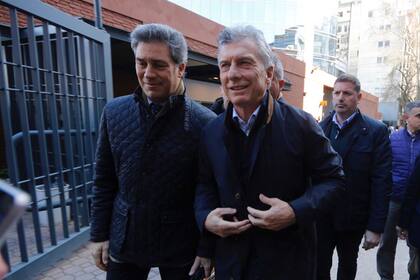 Mauricio Macri llega a La Rural