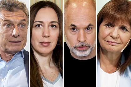 Mauricio Macri, María Eugenia Vidal, Horacio Rodríguez Larreta y Patricia Bullrich