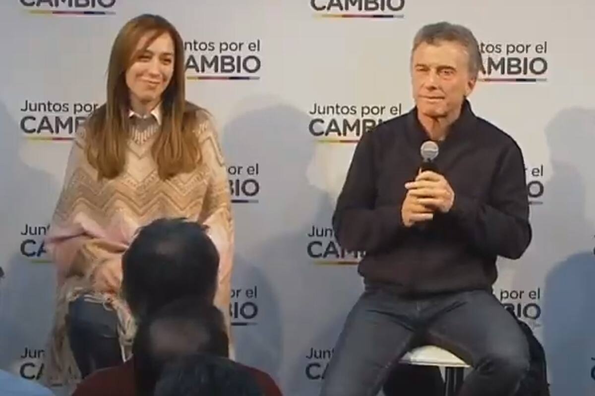 Mauricio Macri; María Eugenia Vidal; Juntos por el Cambio; elecciones 2019