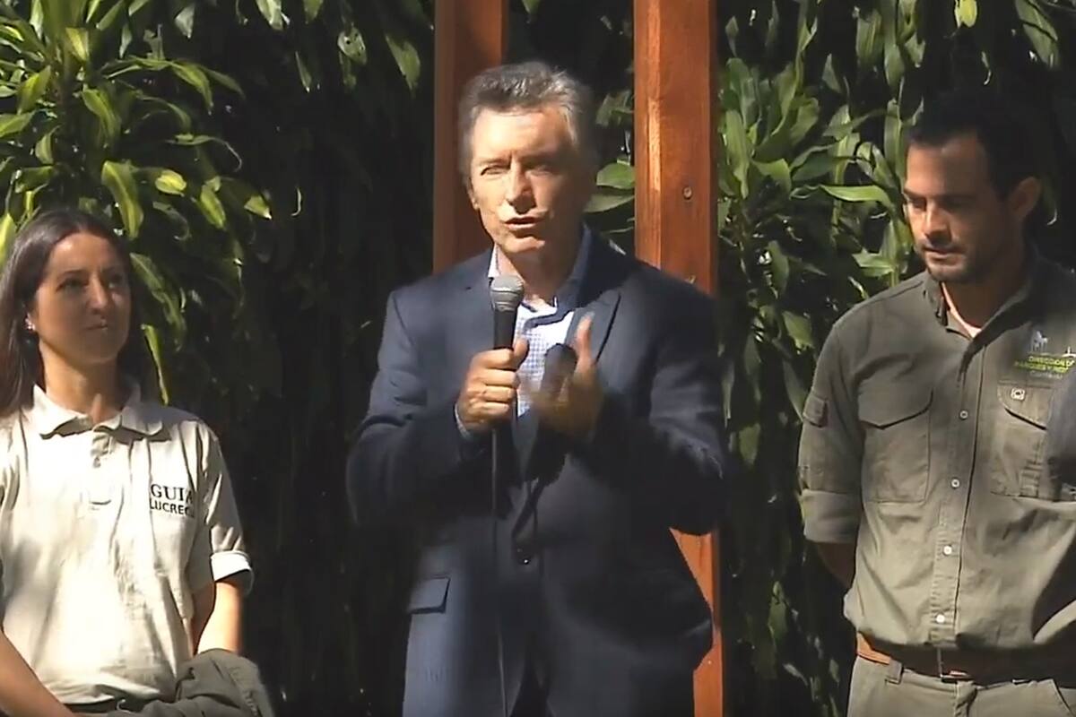 Mauricio Macri; Parque Ecoturístico Iberá, provincia Corrientes