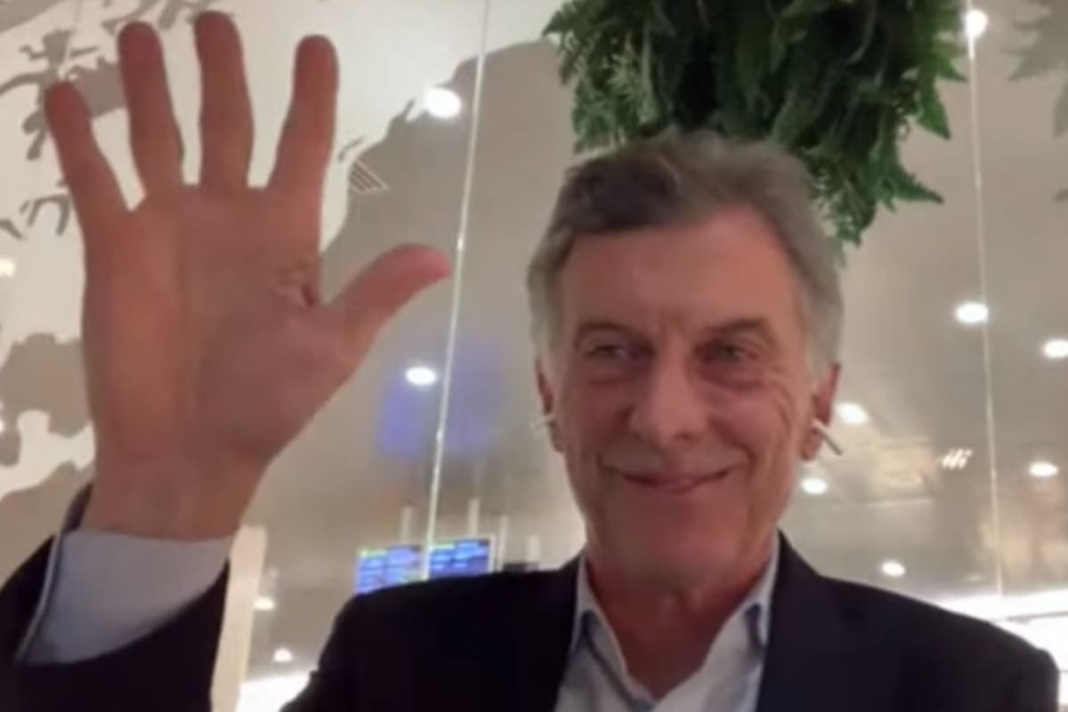 Mauricio Macri participó, vía Zoom, del encuentro del Grupo Libertad y Democracia