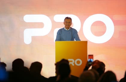 Mauricio Macri, presidente de Pro