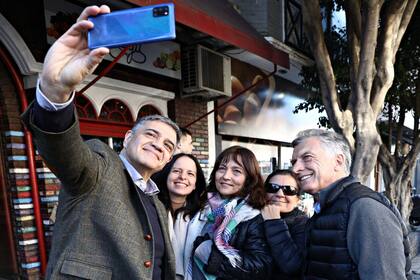 Mauricio Macri reapareció este martes en Vicente López