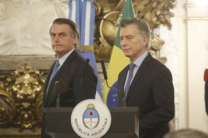 Mauricio Macri recibió al presidente de Brasil, Jair Bolsonaro