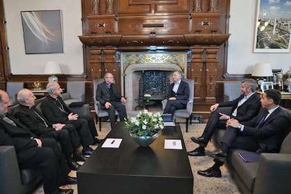 Los obispos se reunieron esta semana con Macri en la Casa Rosada