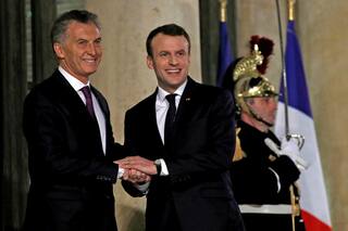 Macri: "La contundencia de Macron a favor de un acuerdo con la UE me sorprendió"
