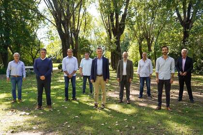 Mauricio Macri se reunió con los integrantes del Grupo Dorrego en Vicente López
