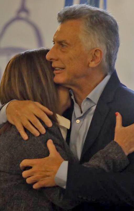 Patricia Bullrich y Mauricio Macri, en el segundo encuentro del grupo Libertad y Democracia