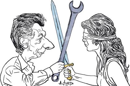Mauricio Macri versus la Justicia