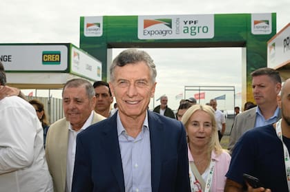 Mauricio Macri visita Expoagro