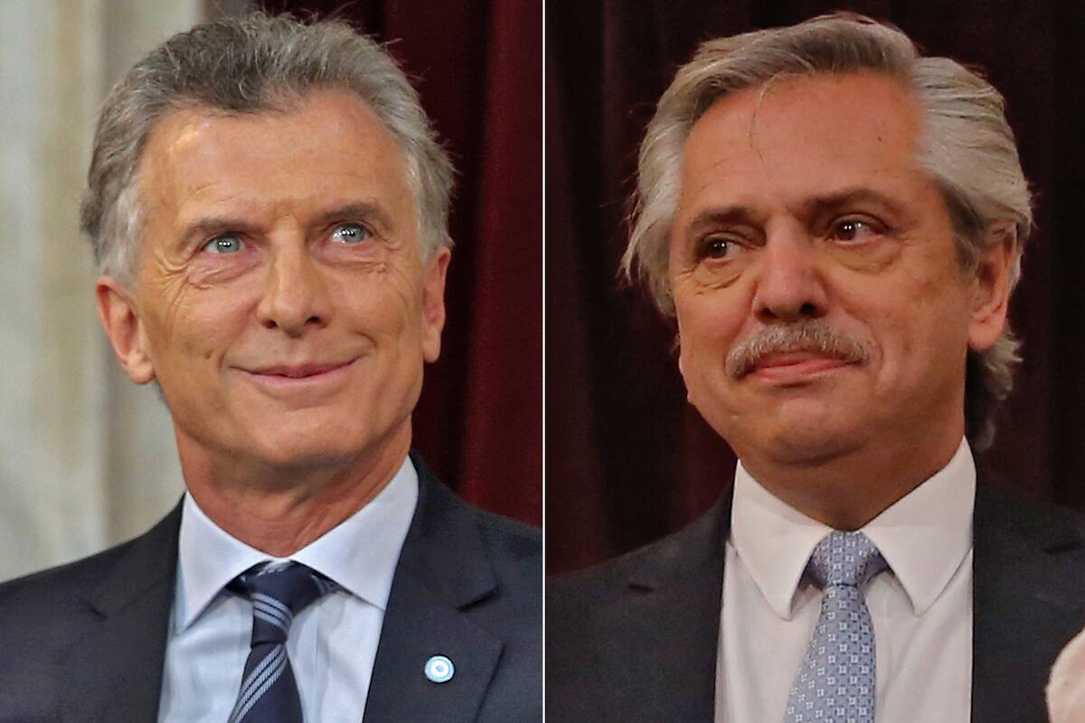 Mauricio Macri y Alberto fernández
