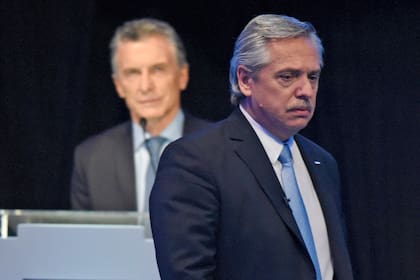 Alberto Fernández y Mauricio Macri